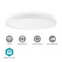 SmartLife Ceiling Light | Wi-Fi | RGB / Warm to Cool White | Round | Diameter: 290 mm | 1800 lm | 2700 - 6500 K | IP20 | Energy class: F | Android™ / IOS WIFILAC31WT 5412810438211