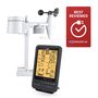 Professional weather station with wireless sensor black WS-4700 8712412571116
