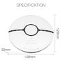 Wireless smart smoke detector with siren, Wi-Fi, TUYA / Smart Life WSS-S-SSD-A-EN 6974246474724