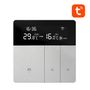 Smart thermostat for water heating floor valves control, 3A, Wi-Fi, TUYA / Smart Life WT50-WH-3A