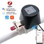 Smart water and gas valve, ZigBee, black, with power adaptor ZV-LZ-EU-BK-MS 6974246479521