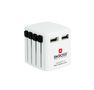 Двойное зарядное устройство USB 110/250V 2 USB x 5V 2400 mA, SKROSS SKR/1302330 7640166323266