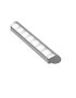 Profilis aliuminis anoduotas LED juostoms, su matiniu dangteliu, įleidžiamas, kampinis, ZENOLINE, 2m ZENOLINE-OP-2M-S 5908293400161