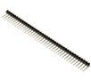 Pin header;pin strips;male;PIN:40;angled;2.54mm;THT;1x40 ZL211-40KG-S