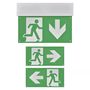 LED EXIT sign LED 230V AC 3W 30lm 3h., MT, EMOS ZN1210 8592920091043