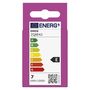 LED lemputė GU10 230V MR16 7W 806lm, šiltai balta, 3000K, 100° ZQ8E42