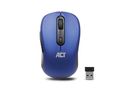 Wireless mouse - blue - 1000/1200/1600dpi ACTAC5140