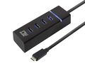 USB-C 3.2 Gen1 hub 4 x USB-A ACTAC6415 8716065491074; 8716065491074