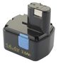 Battery for Hitachi 14,4V 3000 mAh Ni-Mh EB1412S EB1414 EB1414L EB1414S, PATONA 6056