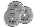 DIAMOND DISC SET - 230 mm - SEGMENTED - 3 pcs BD13230
