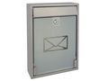 MAILBOX - MILAN - SILVER - 36 x 26 x 8 cm BG41003 5411244410039; 5410329675639