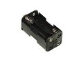 BATTERY HOLDER FOR 4 x AA-CELL (WITH SNAP TERMINALS) BH343B