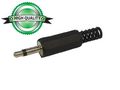 3.5mm MALE JACK CONNECTOR - BLACK PLASTIC MONO CA110 5410329277895; 5410329218393