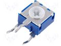 Potentiometer: mounting; single turn,vertical; 500Ω; 100mW; ±20% ACP CA6H-500