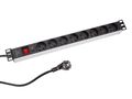 8-WAY POWER STRIP  FOR 19" RACK- FRENCH SOCKET EBP08PDU 5410329466060; 5410329578770