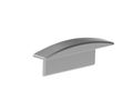 ALUMINIUM END CAP FOR RECESSED SLIMLINE 7 mm LED PROFILE WITHOUT CABLE HOLE - SILVER EC-RSL7-H3 5410329653873; 5410329653873