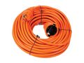 EXTENSION CABLE - 20 m - ORANGE - 3G1.5 - SCHUKO EC20-G 5410329583330; 5410329590185