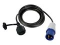 ADAPTER CABLE SCHUKO SOCKET TO CEE PLUG - 3 m - SCHUKO ECEEA4-G 5410329448929