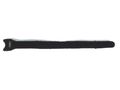 BLACK HOOK&LOOP CABLE STRAPS - 12.5 x 205 mm (10 pcs) ECSB200