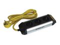 STANLEY - 3 - SOCKET OPEN OUTLETS "CORE" POWER BAR - SCHUKO ESTN3-G 8719322270856; 5410329685324