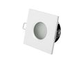 Downlight waterproof square die cast aluminium white 245374 5901583245374