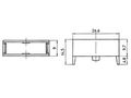 Saugiklio lizdo 5x20mm gaubtas (BS140NA) ZH-MO-20/15H 5410329284237