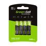 Green Cell Rechargeable Batteries 4x AA HR6 2000 mAh GR02 5903317225829
