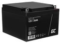 Green Cell AGM VRLA 12V 26Ah maintenance-free battery for mower, scooter, boat, wheelchair AGM35