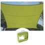 SHADE SAIL - RECTANGULAR - 2 x 3 m - COLOUR: LIME GREEN GSS4320LG 5410329685928; 5410329693466