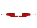 INJECTION-MOULDED MEASURING LEAD 2mm 50cm / RED (MVL 2/50) HM021050 4002044163860; 4002044163877