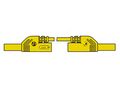 CONTACT PROTECTED INJECTION-MOULDED MEASURING LEAD 4mm 25cm / YELLOW (MLB-SH/WS 25/1) HM0431S25A 4002044183592; 4002044183592