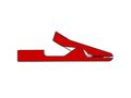 INSULATED MINIATURE CROCODILE CLIPS 2mm / RED (MA1) HM3211 5410329298562; 4002044165970