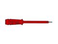 INSULATED TEST PROBE 4mm WITH SLENDER STAINLESS STEEL TIP / RED (PR▄F 2) HM5410 5410329271640; 4002044166243