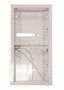 Big recessed metal housing housing with removable frame FLBOX280 (550x280x80, white) CKOFLBOX280