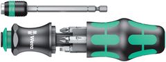 Kraftform Kompakt 20 A, 1 x 1/4"x100; 1 x PH 1x25; 1 x PH 2x25; 1 x PZ 1x25; 1 x PZ 2x25; 1 x 1.0x5.5x25; 1 x 1.2x6.5x25, Wera 05051019001