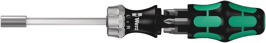 Kraftform Kompakt 27 RA 2 SB, 1 x PH 1x25; 1 x PH 2x25; 1 x 1.0x5.5x25; 1 x 1.2x6.5x25; 1 x # 1x25; 1 x # 2x25, Wera 05073661002