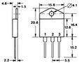 Triac TO-220 800V 25 A-172-01-866 172-01-866