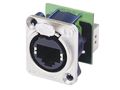 NEUTRIK - ETHERCON - METAL CHASSIS HOUSING WITH REAR-MOUNTED STANDARD RJ45 NE-8-FD-P 7613187004919