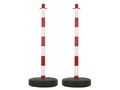 RED/WHITE PLASTIC POST FOR SECURITY CHAIN - 2 pcs SCP90 5410329378332; 5410329378332