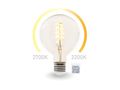 SMART WIFI FILAMENT BULB - WARM WHITE & INTENSE WARM WHITE - E27 - G125 SMART1213 5410329723149