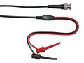 COAX CABLE 1m - BNC MALE + 2 MINIATURE HOOK CLIPS TLM56 5410329402839; 5410329567910; 5410329567927