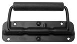 SPEAKER HANDLE WITH SPRING - BLACK METAL - 140 x 40 mm HQAC1009 5410329718503