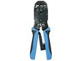 PROFESSIONAL CRIMPING TOOL FOR MODULAR CONNECTORS 4P4C (RJ10), 6P4C (RJ11), 8P8C (RJ45), DEC VTM468HP 5410329401740; 5410329492397; 5410329532307