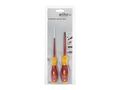 Wiha Screwdriver set SoftFinish® electric PlusMinus/Pozidriv, 2-pcs. in blister pack (32282) WH32282 4010995322823; 4010995322823