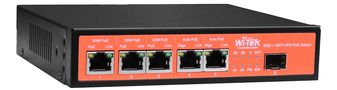 5 Port, 5 PoE Switch Wi-Tek WI-PS306GF-UPS SWITCHWIPS306GFUPS