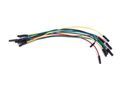 SET OF AWG BREADBOARD JUMPER WIRES - ONE PIN FEMALE TO FEMALE - 5.9" (15 cm) - 10 pcs WJW012 5410329665081; 5410329678036