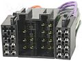ISO socket x2,ISO plug x2; PIN: 26(5+8+5+8); combined socket 4CARMEDIA ZRS-ISO-ISO