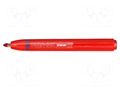 Marker: permanent; red; Dura-Ink 20; Tip: round MARKAL MAR-96576-RD