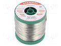 Tin; lead free; Sn99,3Cu0,7; 0.5mm; 500g; reel; 2.5%; Alloy: TC STANNOL S99C1K605/0.5/0.5