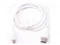 Accessories: connection cable; white; 2m RASPBERRY PI SC0531